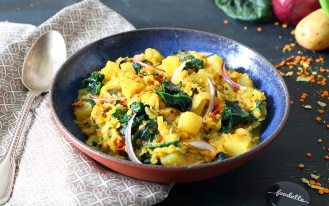 Dahl coco-corail comme à Pondichéry