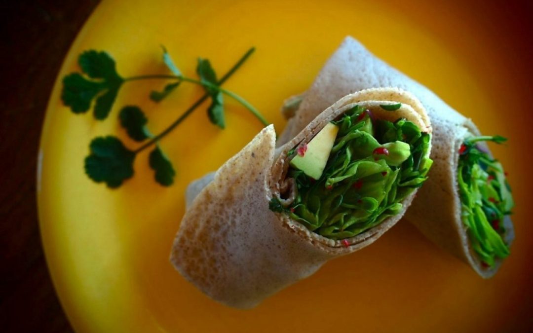 Wraps vergé et no-glu