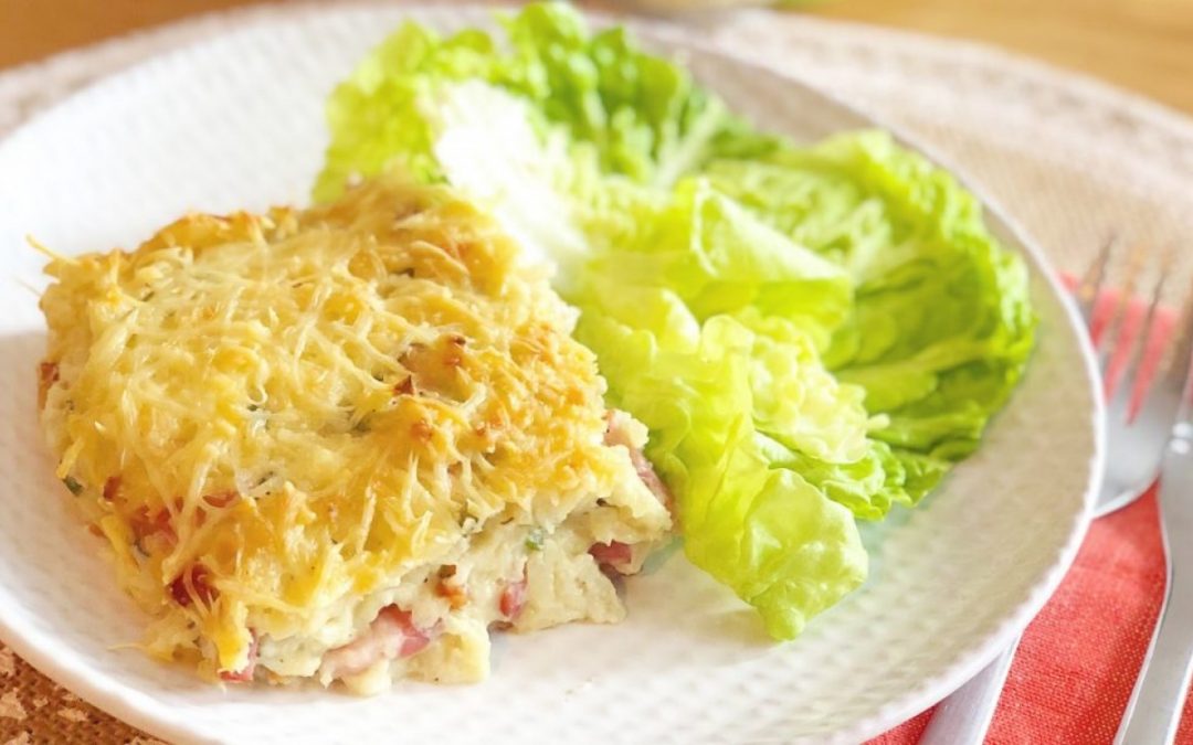 Gratin de fruit à pain