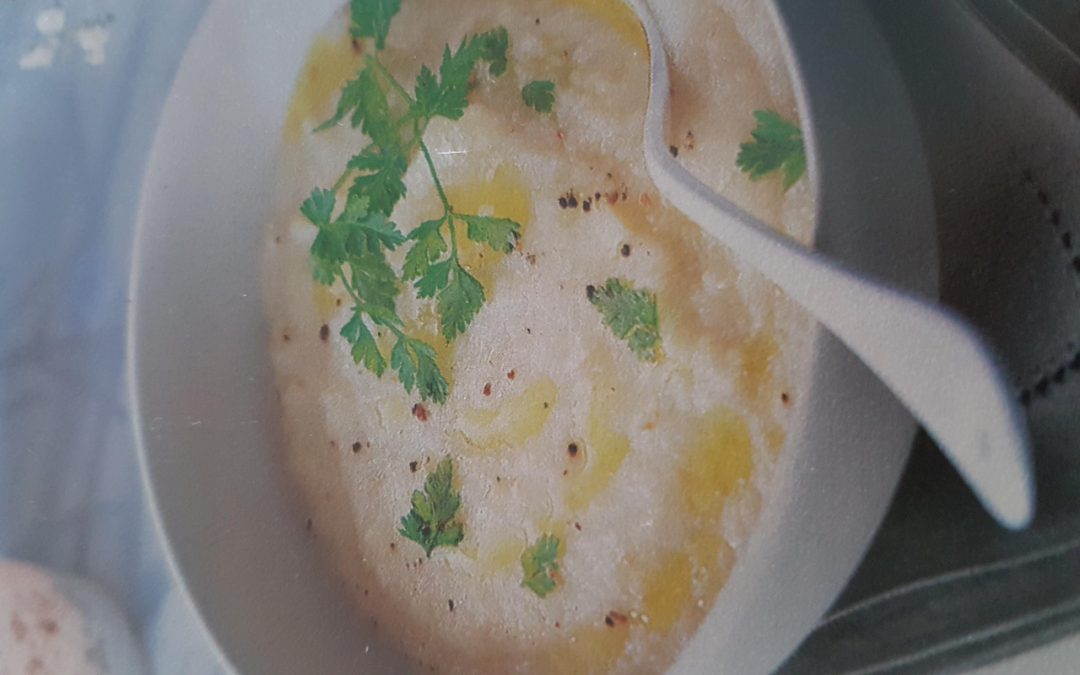 Velouté de céleri rave a l’huile de truffe