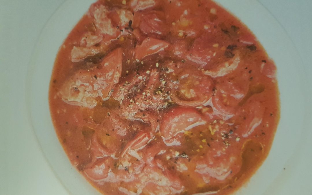 Soupe de tomate et romarin